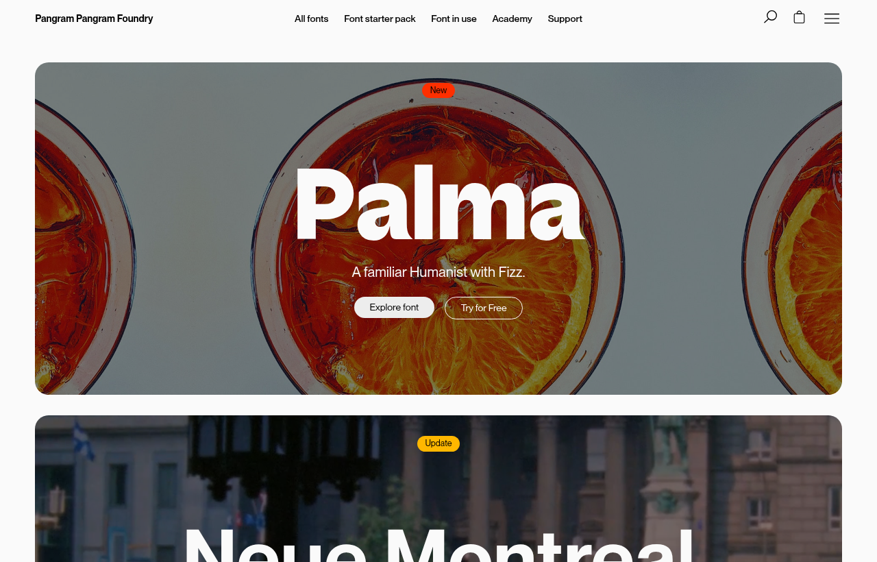 Pangram Pangram website