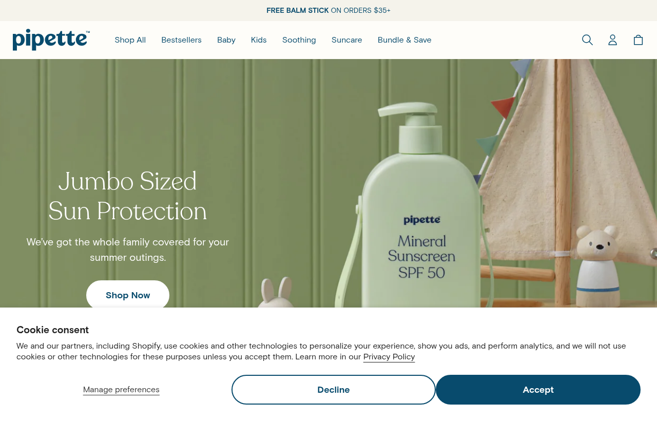 Pipette website