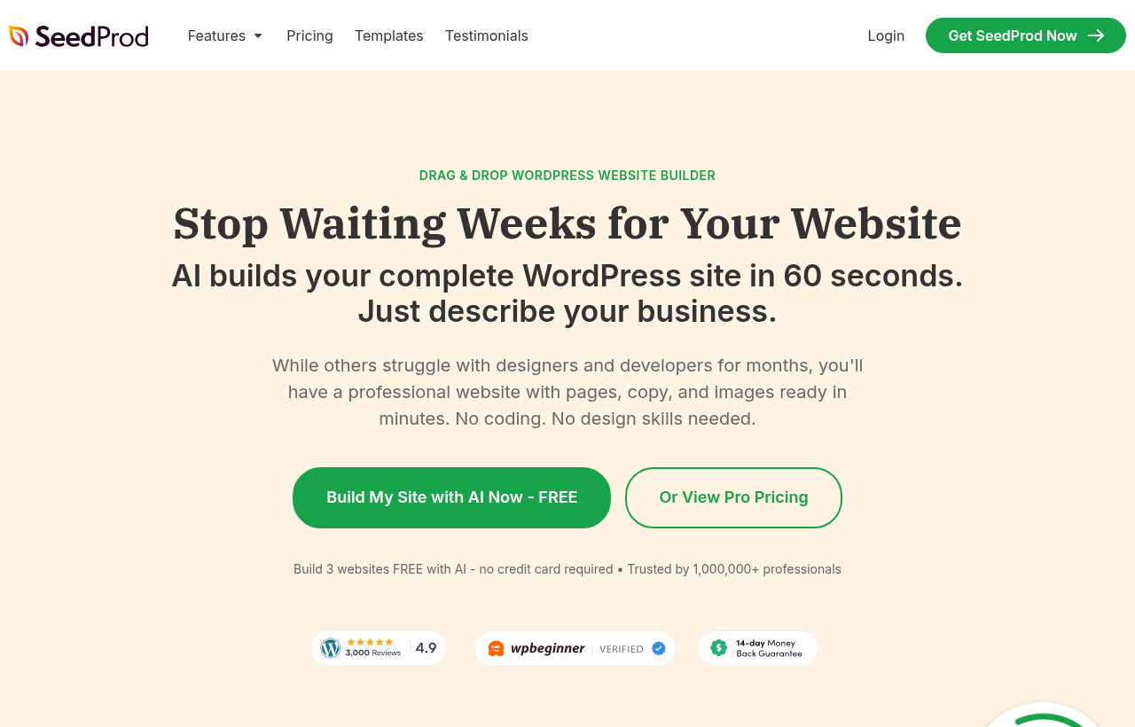 SeedProd website